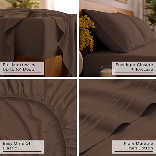 50% Off Mellanni Twin XL Sheet Set - 4-Piece Bedding - Image 6