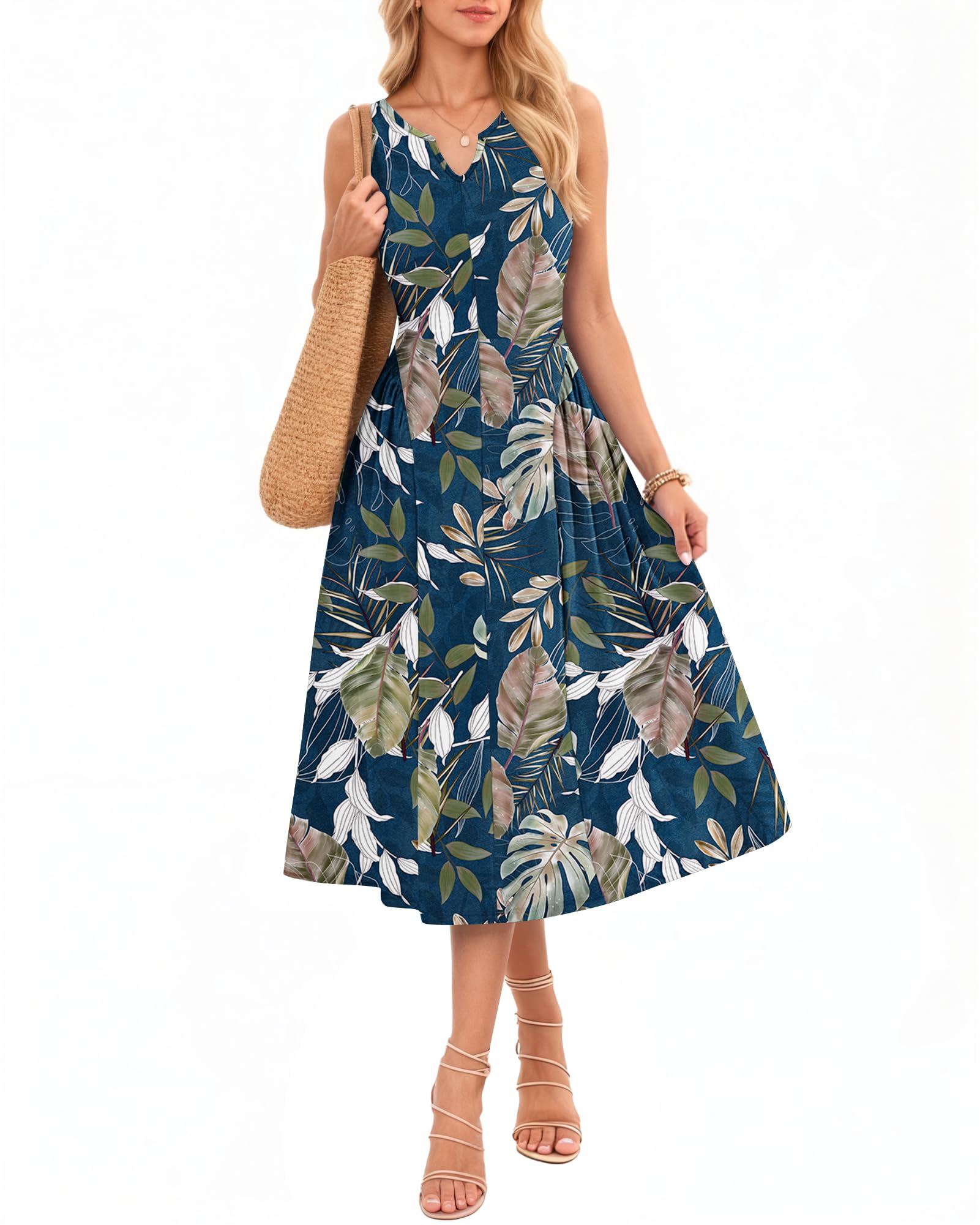 46% Off MISFAY Women's Summer Maxi Dress with Pockets - Image 1