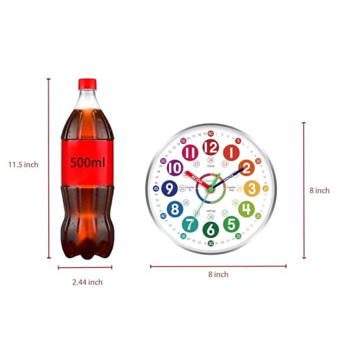 50% Off Roymnie Kids Learning Wall Clock - Image 5