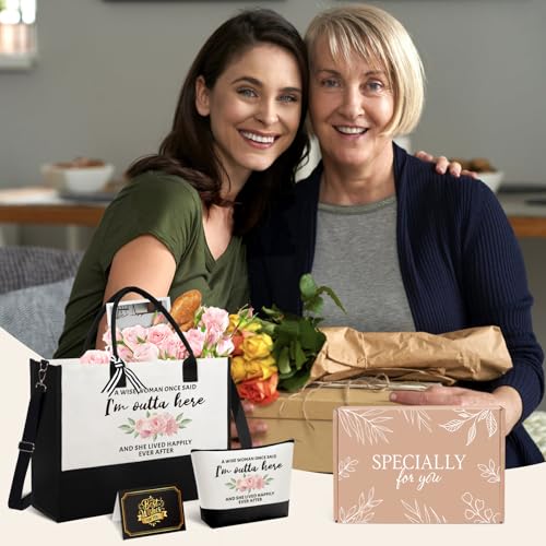 43% Off Retirement Gift Tote + Makeup Bag Set - Image 4