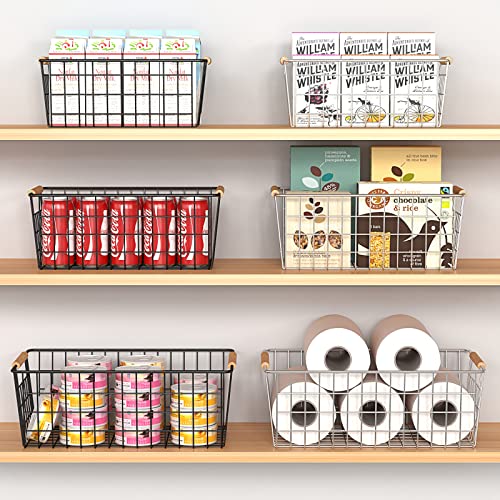 50% Off YOUVIP 3 Pack Wire Storage Baskets for Organization - Image 7