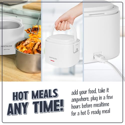 40% Off Nostalgia 20-Ounce Heated Lunch Box - Image 6