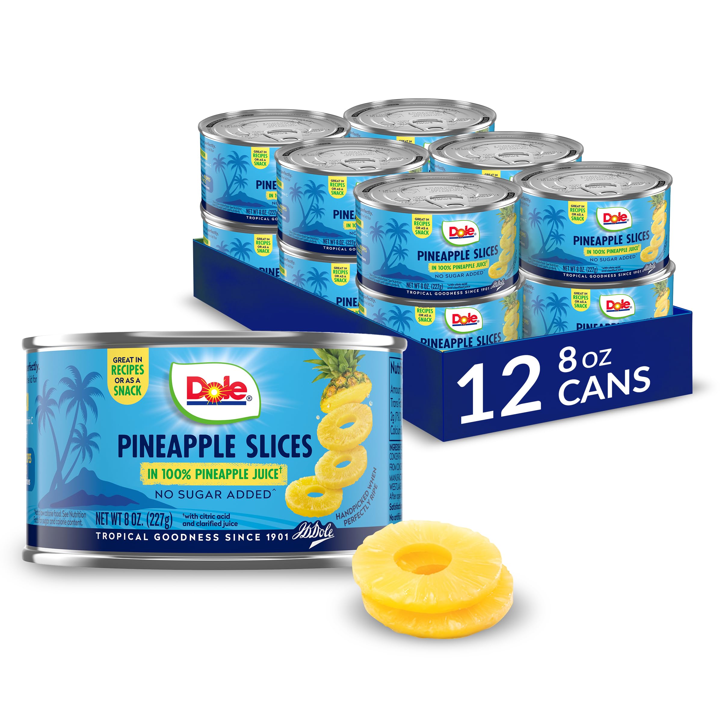 Dole Pineapple Slices 12-Pack – Great Value Deal