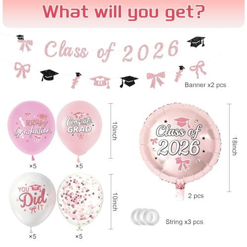 Save 45% with Code ETVEXTRJ on Pink Grad Decor 2026 - Image 4