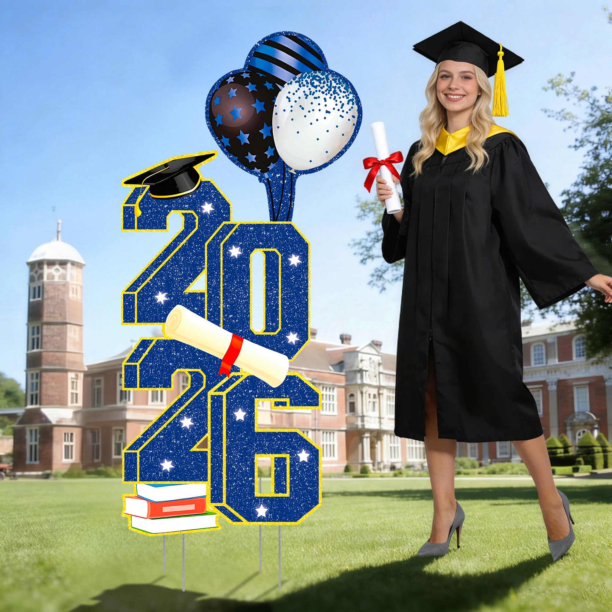 Save 50% on 42-Inch 2026 Graduation Yard Sign with Code B5AV6H5P - Image 1
