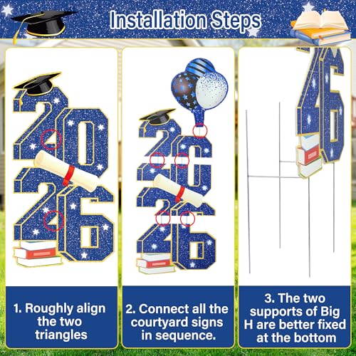 Save 50% on 42-Inch 2026 Graduation Yard Sign with Code B5AV6H5P - Image 5