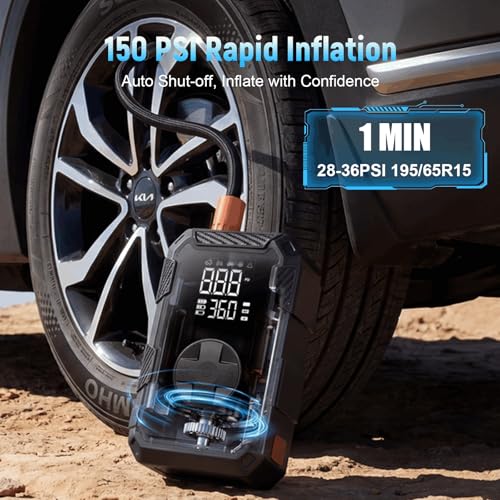 4000A Car Jumper with Air Compressor - Save 50% with Code - Image 4