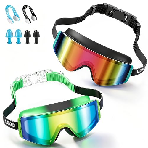 Save 55% on Aegend Kids Swim Goggles 2 Pack - Image 2