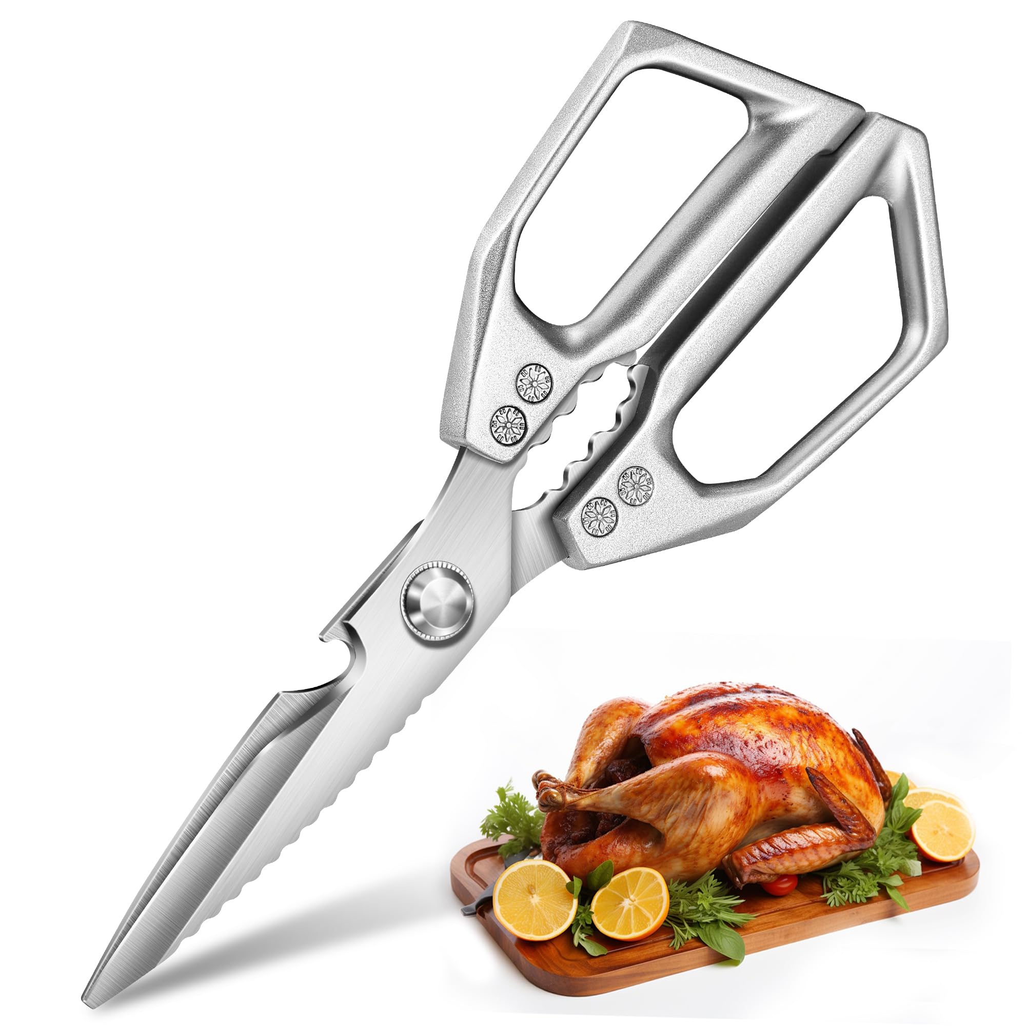 Tingling Japanese Kitchen Scissors: 47% Off Heavy Duty Shears - Image 1