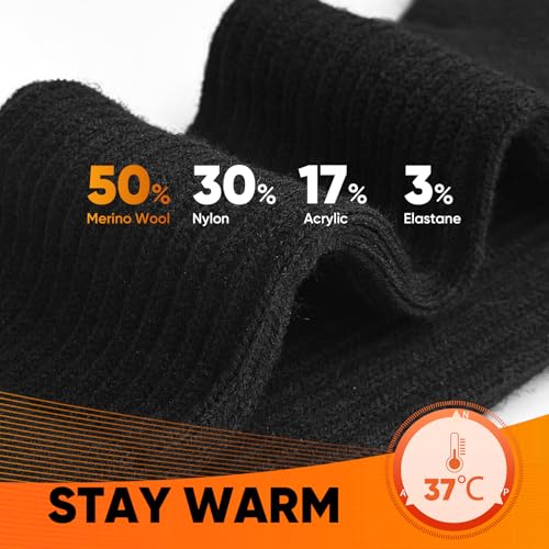 47% Off Merino Wool Hiking Socks for Men Women - Image 7