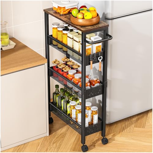 36% Off Vivihomety Slim Storage Cart with Wheels - Image 2