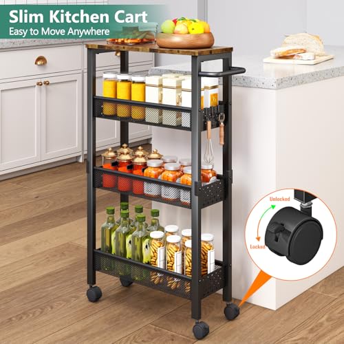 36% Off Vivihomety Slim Storage Cart with Wheels - Image 8