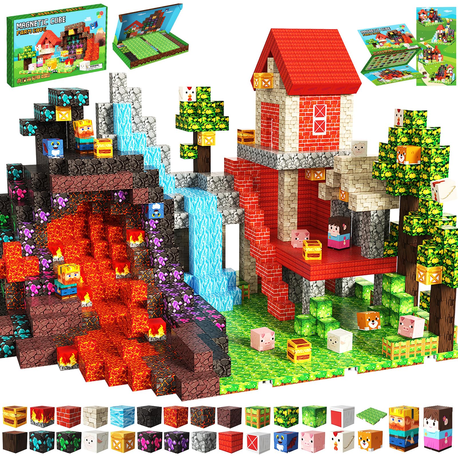 50% Off 150 PCS Magnetic Blocks STEM Toy Set - Image 1