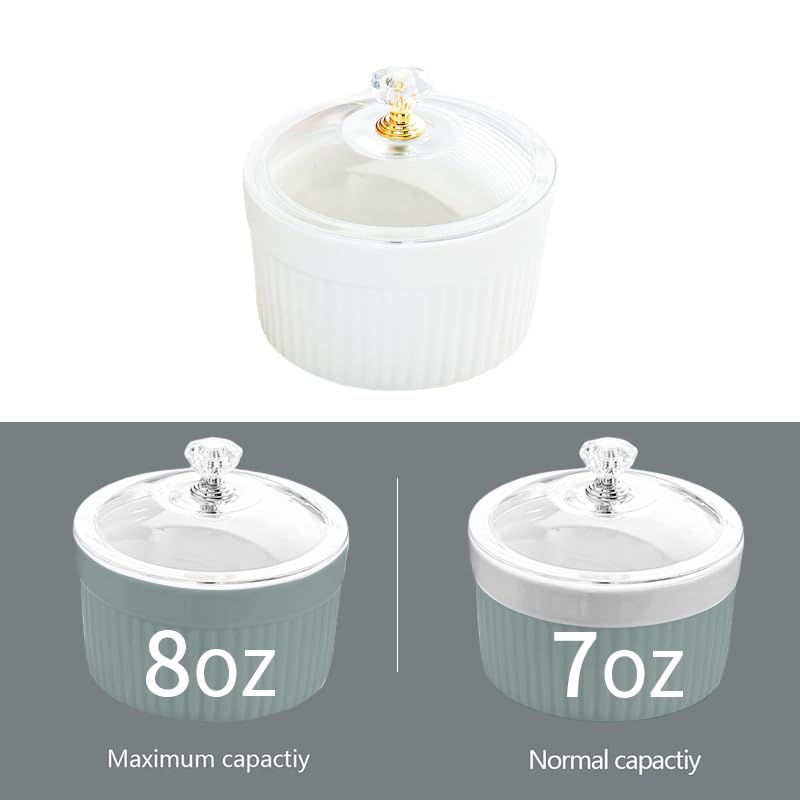 50% Off Ceramic Serving Bowl Set with Lids - Image 5