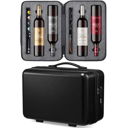 50% Off AOZITA Wine Travel Case for 4 Bottles, $29.99 - Image 2