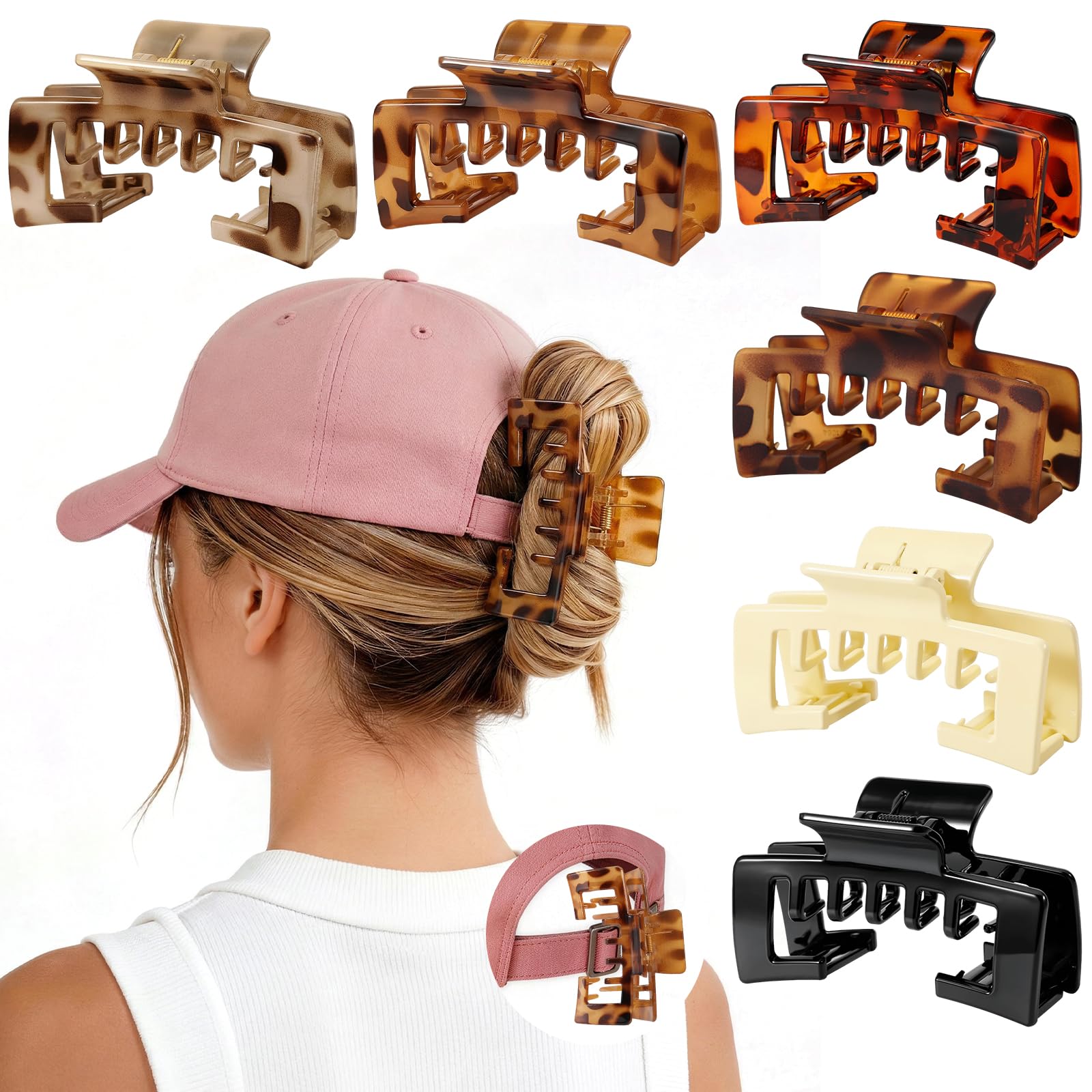 12% Off 6-Pack Hat Clips for Women - Great for Baseball Caps