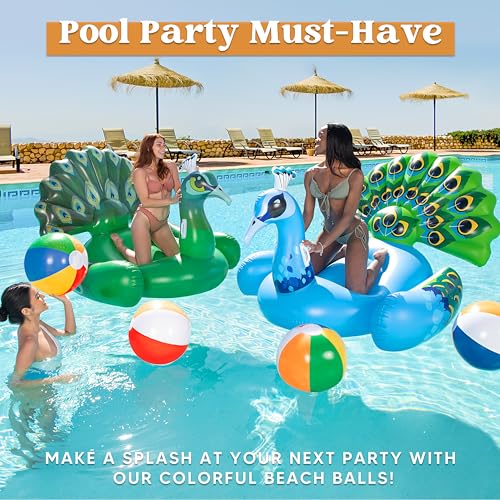37% Off JOYIN 4-Pack 20" Beach Balls – Pool Toys - Image 8