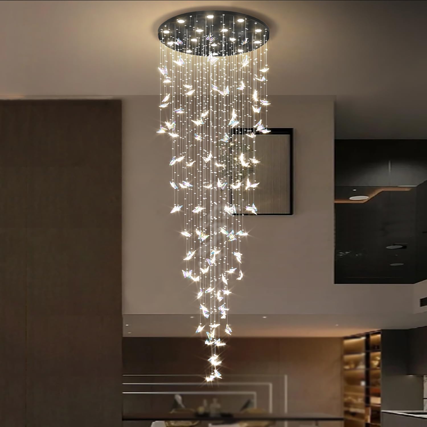 Butterfly Crystal Chandelier on Sale – Just $1.00 - Image 1