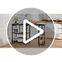 31% Off HOOBRO L-Shaped Home Bar with Charging Station - Image 8