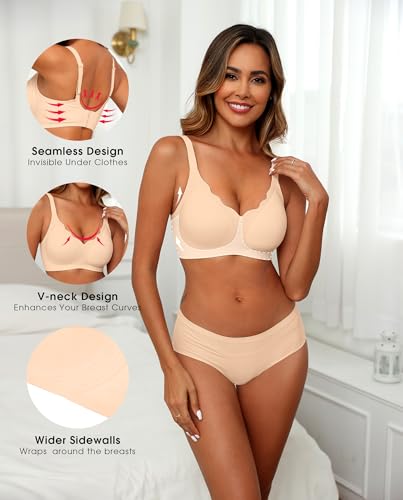 Save 63% on SHIJIALI Wireless Push-Up Bra with Code - Image 3