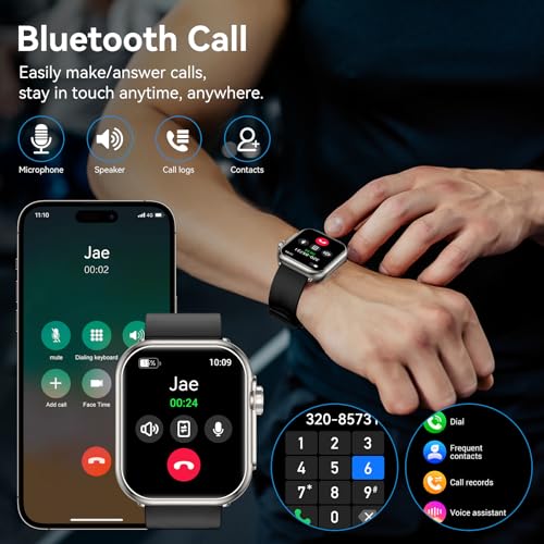 92% Off QONBINK Smart Watch for Men with Huge Battery - Image 3