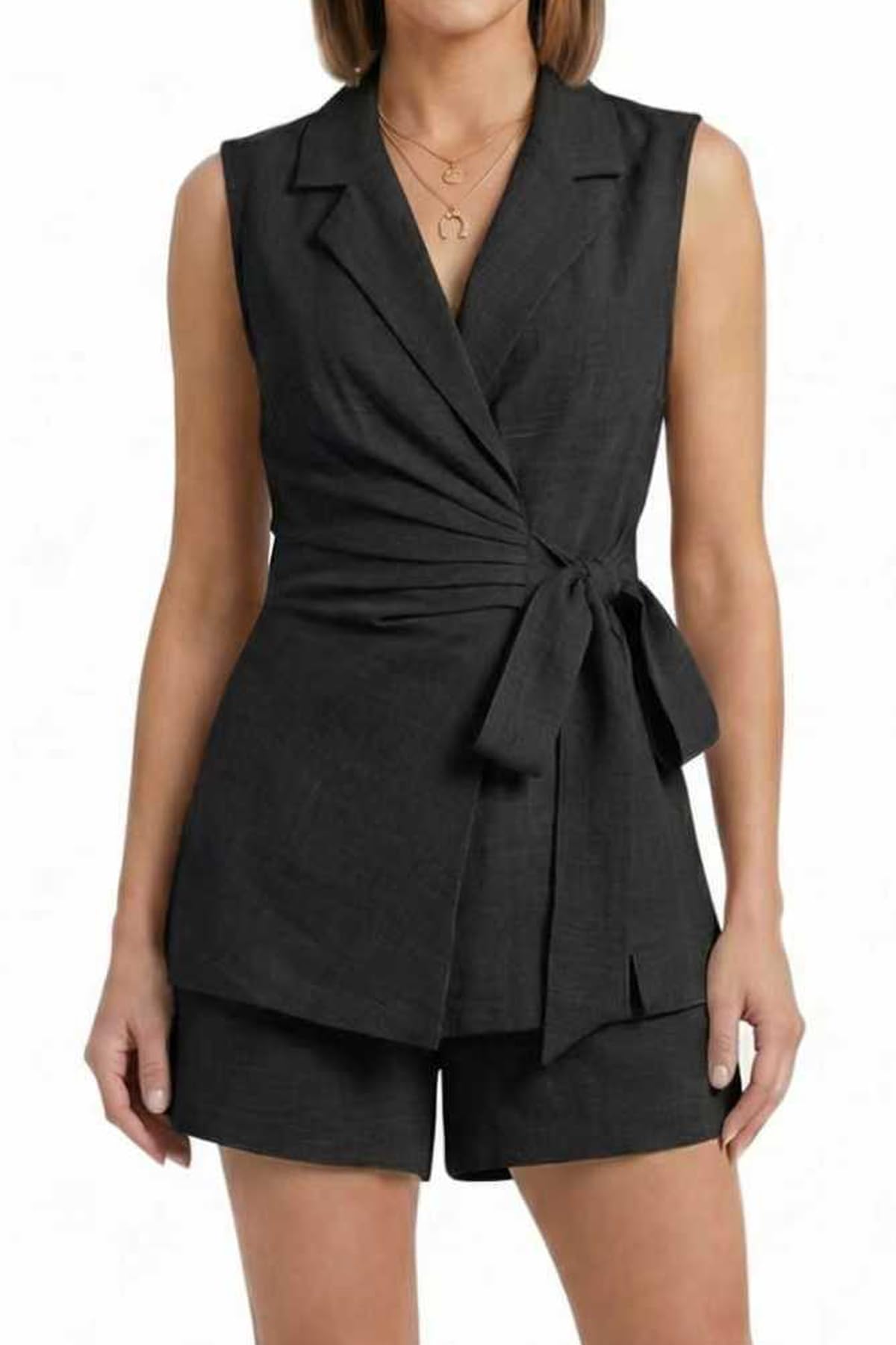 Women's 2-Piece Summer Short Set with 50% Off Code IQPIVAQE