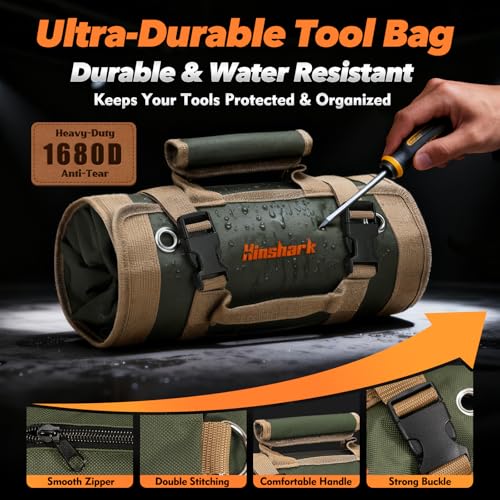 50% Off Hinshark Roll Up Tool Bag for Father's Day - Image 6