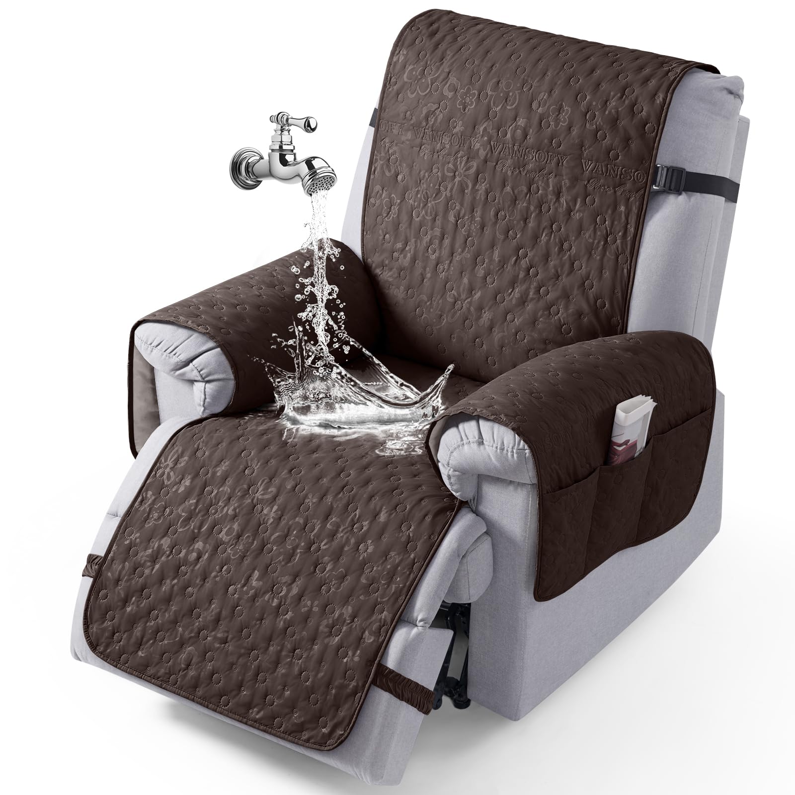 50% Off VANSOFY Waterproof Recliner Chair Cover - Image 1
