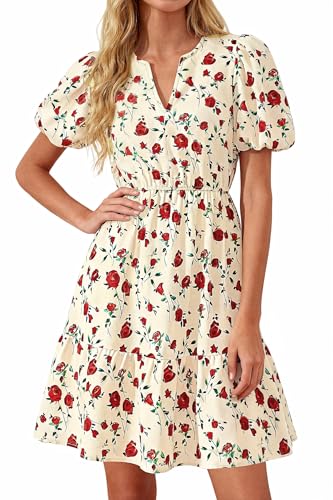 50% Off dowerme Women's Floral Boho Midi Dress Use V8PO4M7O - Image 2