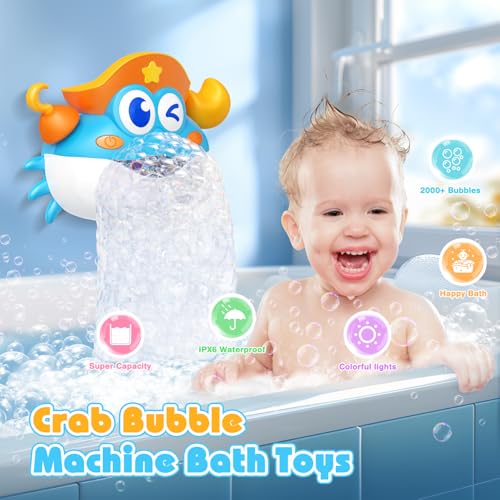 50% Off Light Up Bath Bubble Machine for Kids - Image 4
