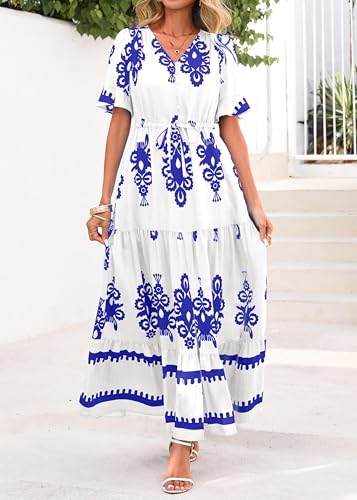 55% Off Lazysmile Boho Maxi Dress with Code 55KWDMLY - Image 7