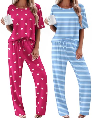 41% Off Ekouaer 2 Pack Women's Pajama Sets with Pockets - Image 2