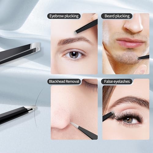 47% Off MIYADIVA 30X Magnifying Travel Mirror with Tweezers - Image 3