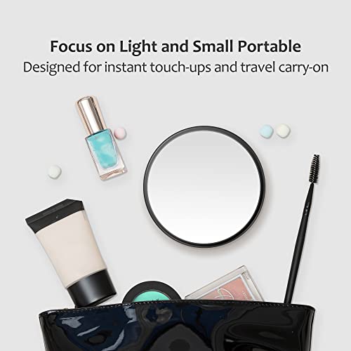47% Off MIYADIVA 30X Magnifying Travel Mirror with Tweezers - Image 8
