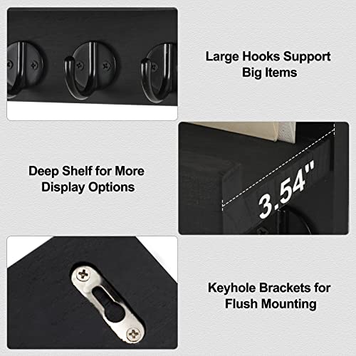 48% Off Lwenki Wall Key Holder with Shelf - Image 4