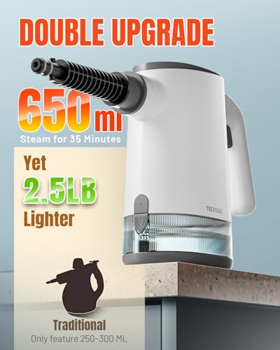50% Off TEEVOGO Handheld Steam Cleaner with Code OEGI64W4 - Image 5