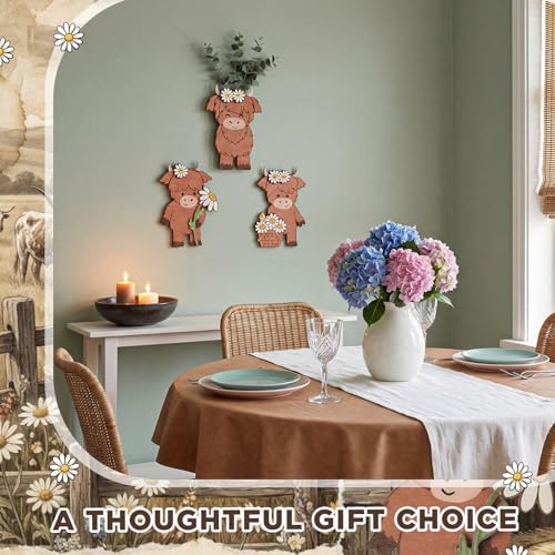 66% Off Highland Cow Wall Decor Set - Only $11.19! - Image 6
