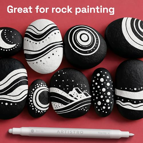 Save 53% on ARTISTRO White Acrylic Paint Markers - Image 8