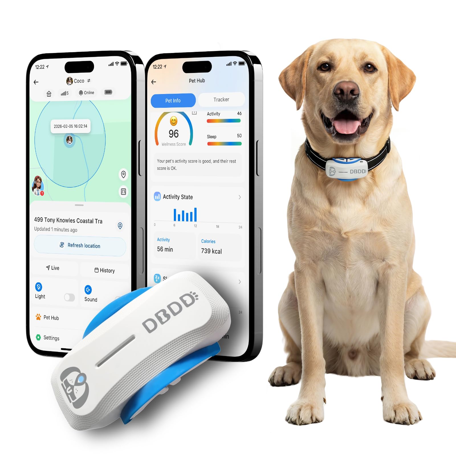 59% Off DBDD AI GPS Tracker for Dogs with Code OT3DOODE - Image 1