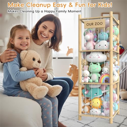 35% Off! POOSIDE Stuffed Animal Storage Organizer (Code: 23FTJJAX) - Image 7