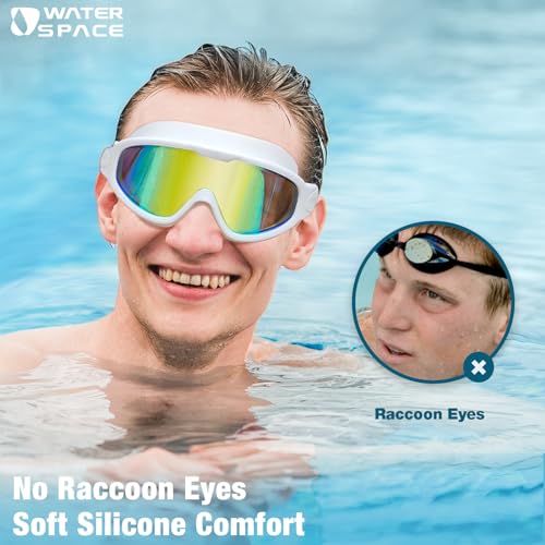 50% Off Water Space Swim Goggles 2 Pack for Adults - Image 3