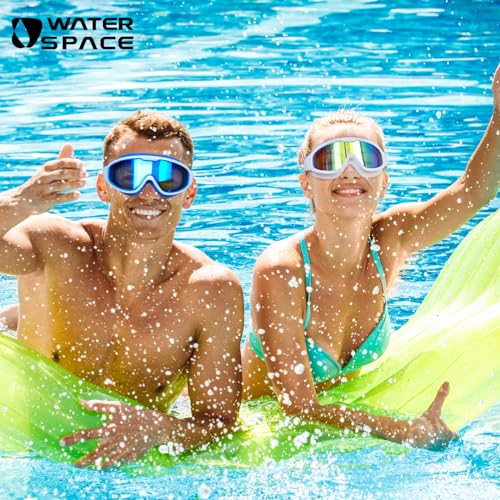 50% Off Water Space Swim Goggles 2 Pack for Adults - Image 7