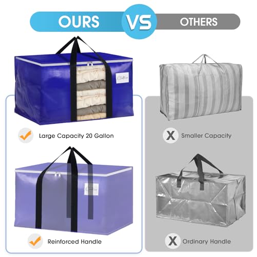 41% Off BlissTotes 10-Pack Moving Bags for Storage & Relocation - Image 6
