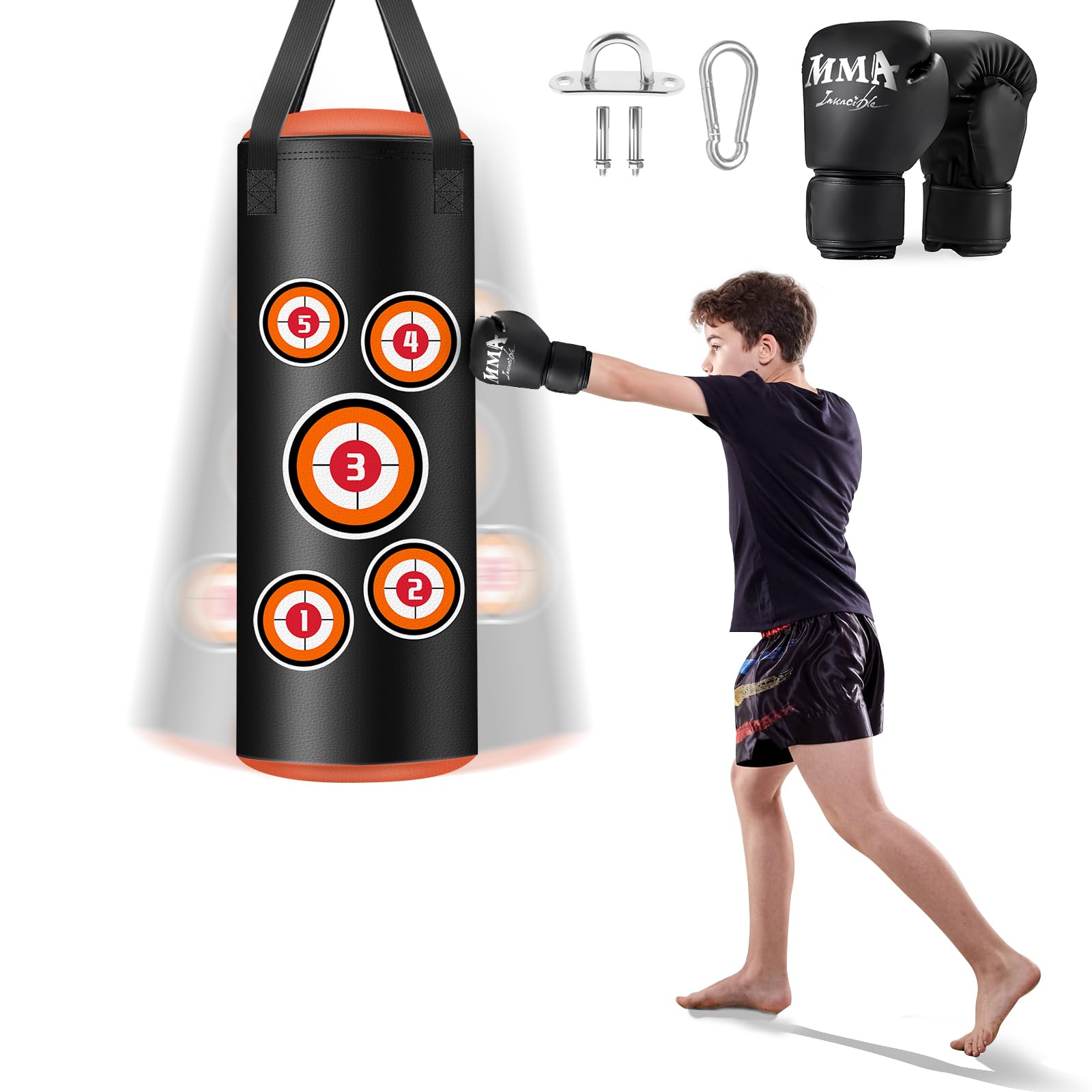 55% Off Kids Hanging Punching Bag – Code: 55SZSD0511