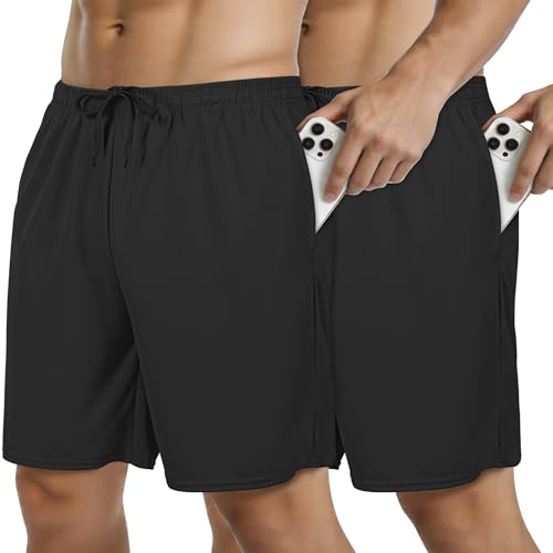 50% Off EMPTYPOP Men's Athletic Basketball Shorts 2-Pack - Image 2