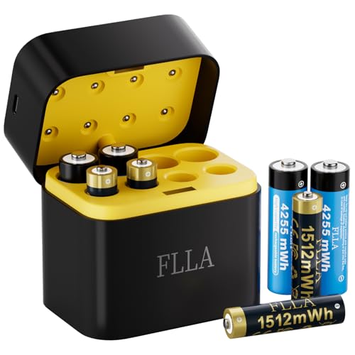 Save 50% on Flla Rechargeable AA & AAA Lithium Batteries - Image 2