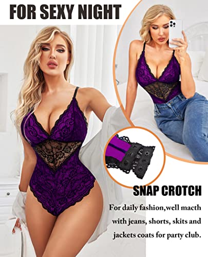 68% Off Avidlove Lace Teddy Bodysuit Lingerie - Image 6
