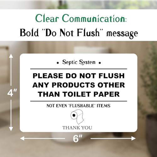 50% Off 2 Pack Do Not Flush Sign – Code N8IBO6OB - Image 5