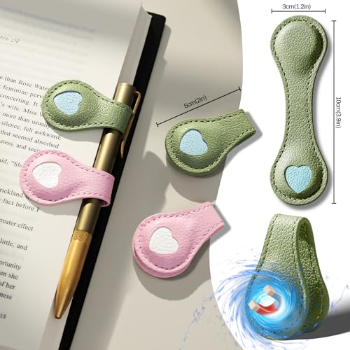 Heart Magnetic Leather Bookmarks Set - $3.49 with Code - Image 4