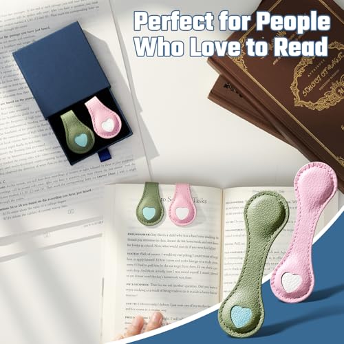 Heart Magnetic Leather Bookmarks Set - $3.49 with Code - Image 5